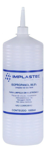 Alcool Isopropilico 1 Litro Limpeza Placas Celular
