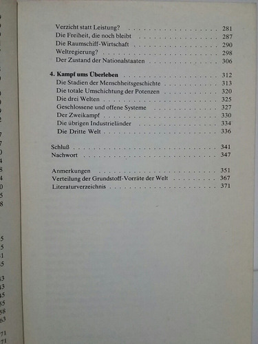 Ein Planet Wird Geplündert. Por Herbert Gruhl. (Usado)