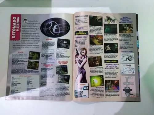 Revista Super Dicas Playstation Nº 6 Detonado Parasite Eve 2