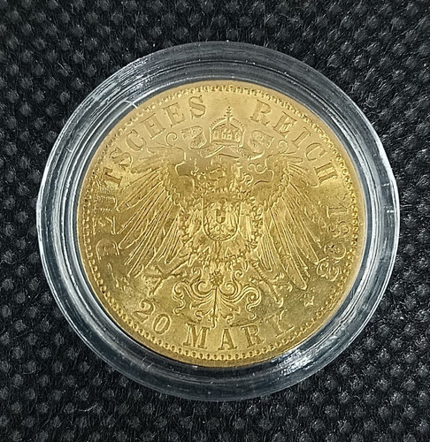 Moneda 20 Marcos De Oro, Alemania (prusia)