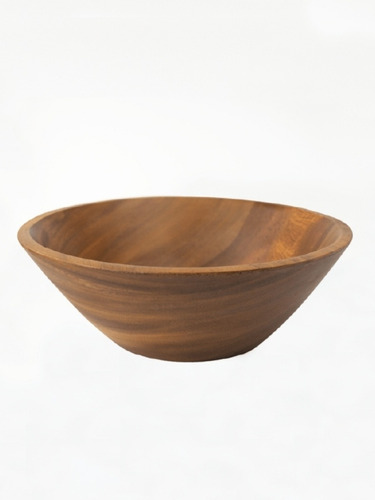 Bowl En Madera Forma Cónica 