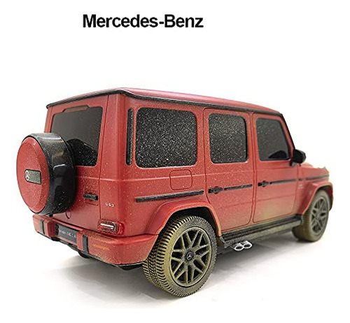 R/c 1:24 Mercedes-benz G63 Amg-muddy Version Carro A Control Remoto, Coche A Control Remoto, Carrito De Juguete, Coche Con Control Remoto Rápido, Vehículo De Control Remoto, Ideal Para Niños De 4 A 12