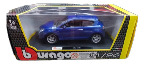 Alfa Mito  Burago 1/24coleccionable