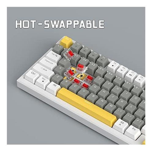 Dansher Porcentaje 60% Teclado Mecánico Para Juegos, Teclado