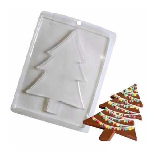 Molde Para Árvore De Natal De Chocolate 3D Cod 859 - Porto Formas