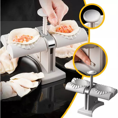 Máquina De Fechar E Modelar Pastéis De Forma Fácil De Carne