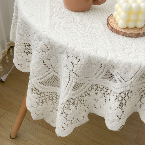 Toalha De Mesa De Chá Quadrada Toalha De Mesa De Cor Sólida