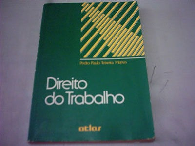 Livro Direito Do Trabalho Pedro Paulo Teixeira Manus