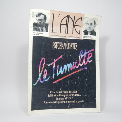 Psychanalystes Le Tumulte Le Magazine Freudien 1990 #42 Cb3