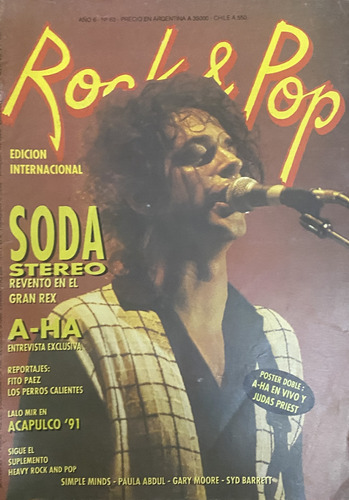 Rock Pop, Revista Nº 63 Soda Stereo Siple Minds Fito Ej2