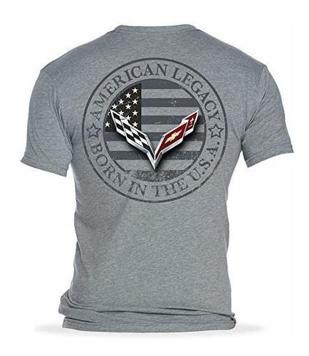 Camiseta Hombre Legado C7 Corvette Usa.