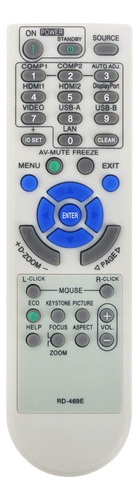 Nuevo Rd-469e 7n901051 Remoto De Repuesto Para Proyector Nec