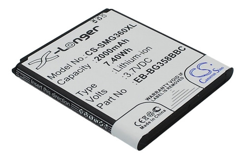 Bateria Para Samsung Core Lite G3588 G3589v Eb-bg358bbe