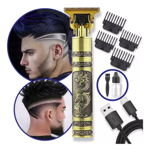 Barbeador Eletrico Masculino Corta Cabelo Profissional