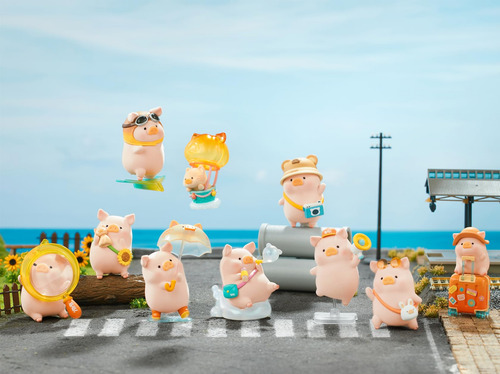 Juguete Coleccionable Maidimiao Lulu The Piggy Travel Series