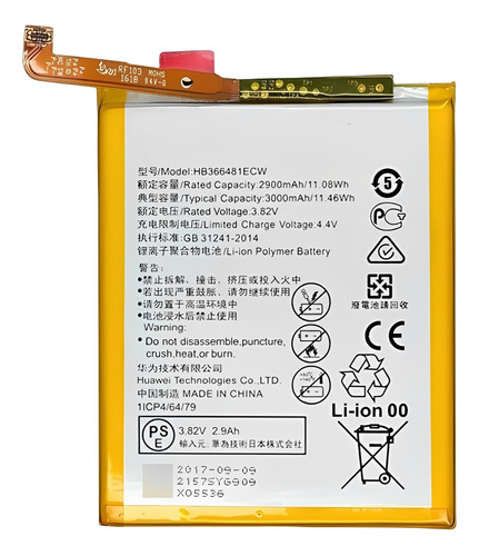 Batería Original Pila Para Teléfono Huawei P10 Lite