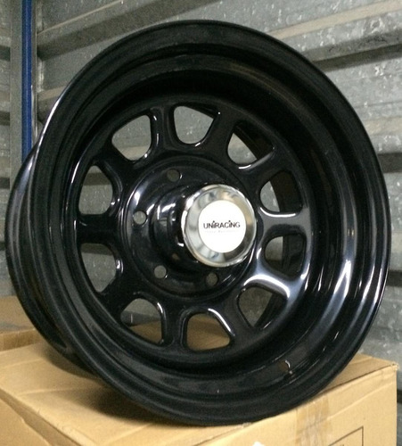 Roda 15x8  6 Furos 139,7 Daytona Preto