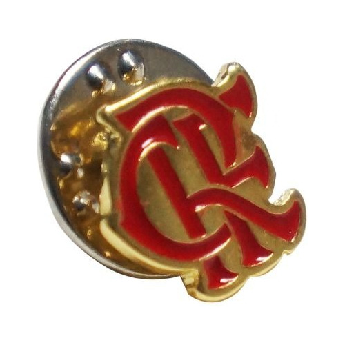 Boton Clube De Regatas Flamengo Broche Pin Escudo Oficial