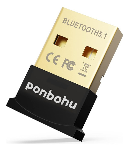 Adaptador Bluetooth Usb Para Receptor De Pc - Ponbohu Mini B