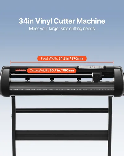Máquina Cortadora De Vinilo 34 PuLG Plotter De Corte
