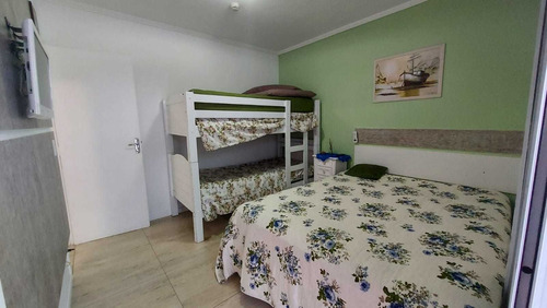 Imagem 10 de 12 de Lindo Apartamento De Frente Para O Mar Com Varanda Gourmet