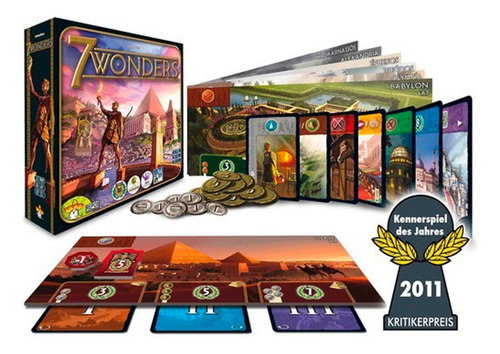 7wonders Juego De Mesa 7 Maravillas Entretenimiento