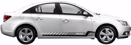 Adesivo Faixa Lateral Chevrolet Cruze Crz004