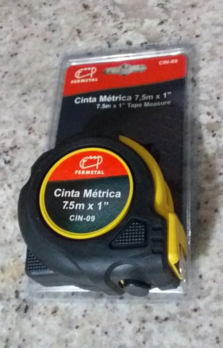 Cinta Metrica 7.5 Metros Marca Fermetal - 7.5 Mts