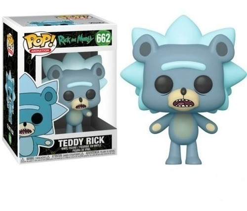 Funko Pop Nuevo Vinilo 10cm Rick And Morty Teddy Rick