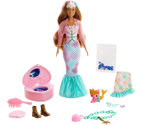 Imagem 2 de 7 de Barbie Color Reveal 25 Surprises Sereia Mermaid Fashion 2021