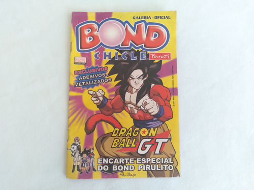 Álbum Figurinha Chicle Bola Bond Dragon Ball Gt - Incompleto
