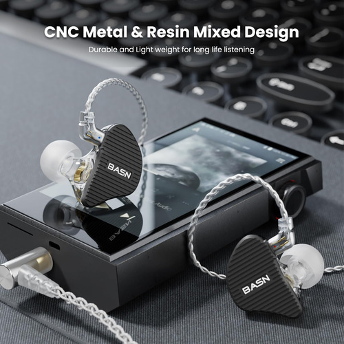 Basn Mix-pd In Ear Monitor,1planar Driver + 1dynamic Driver