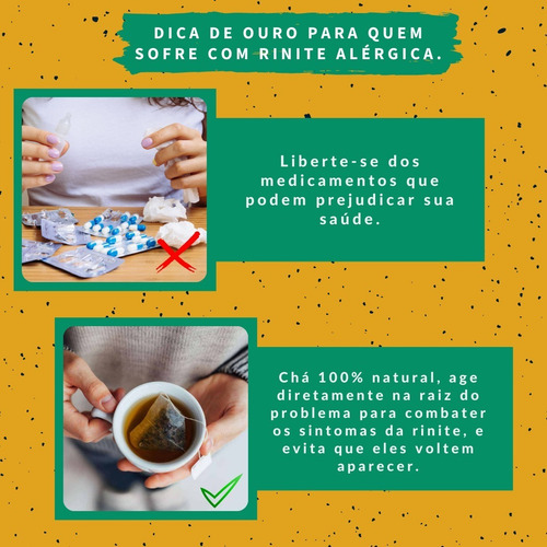 Imagem 4 de 8 de Chá Misto Para Tratamento De Rinite Alérgica
