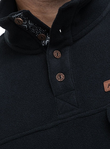 Polerón Tipo Polar Hi-tec Fleece Half Zip Mujer Talla M