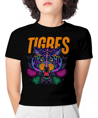 Playera Tigres Uanl Mujer Día De Muertos