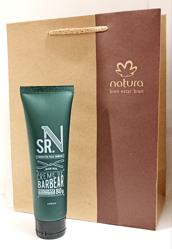 Crema Para Barbear Sr. N Natura 80g