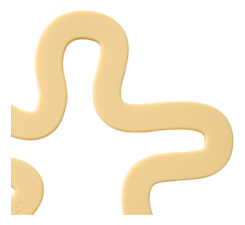 2x Tapetes De Silicona, 1 Pieza 1 Pieza Amarillo