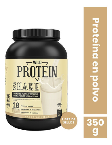 Shake Proteico en Polvo Sabor Vainilla 350 g