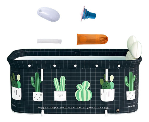 Bañera Plegable Portátil Para Niños Y Adultos, Fácil De