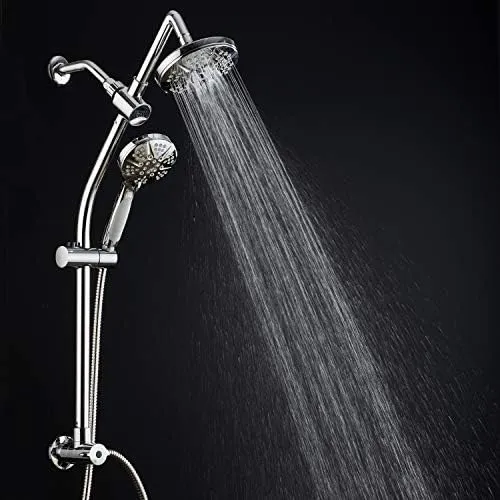 Spa Station 34 Barra Deslizante Ajustable Sin Taladros Con C