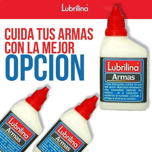 Lubrilina Armas 50 Cc - Mantenimiento