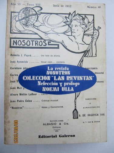 Coleccion Las Revistas Seleccion Ulla Revista Nosotros