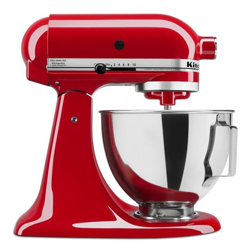 Batidora Kitchenaid Ultra Power Rojo Imperio 4,2 Lts - Ksm85 300