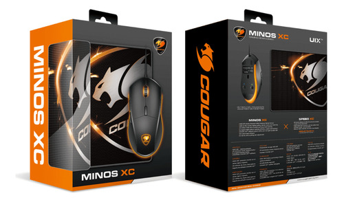 Kit Gamer Mouse Cougar Minos Xc Y Pad Mouse Speed Xc