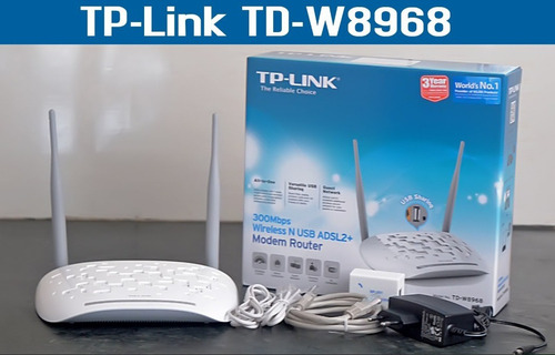 Modem Tp Link Td W8968 (com Defeito) - 02 Peças