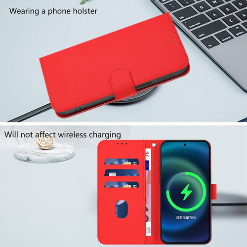 Funda De Poliuretano De Color Liso Para Cubot Max 5