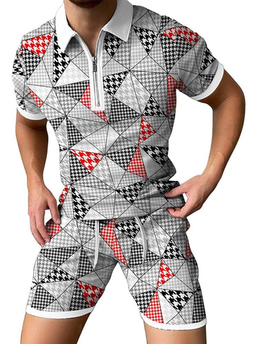 Conjunto Entrenamiento Verano Para Hombre 2 Repuesto