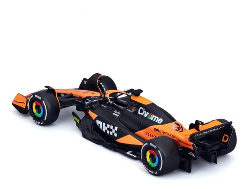 Miniatura Mclaren Mcl38 F1 #81 O. Piastri 2024 1:43 Burago Color Naranja