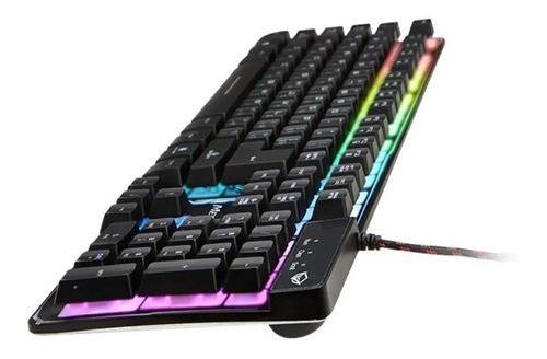 Teclado Gamer Retroiluminado Usb Meetion K9300 Semi Mecanico