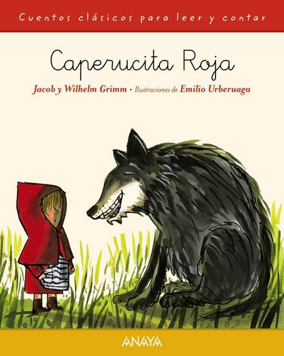 Caperucita Roja, De Grimm, Jacob. Editorial Anaya Infantil Y Juvenil, Tapa Blanda En Español